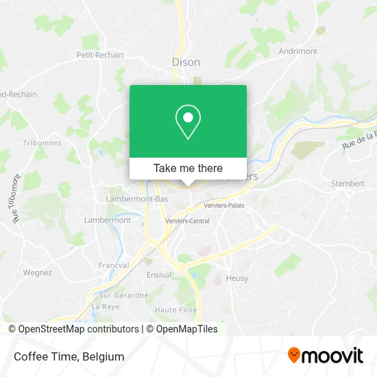 Coffee Time map