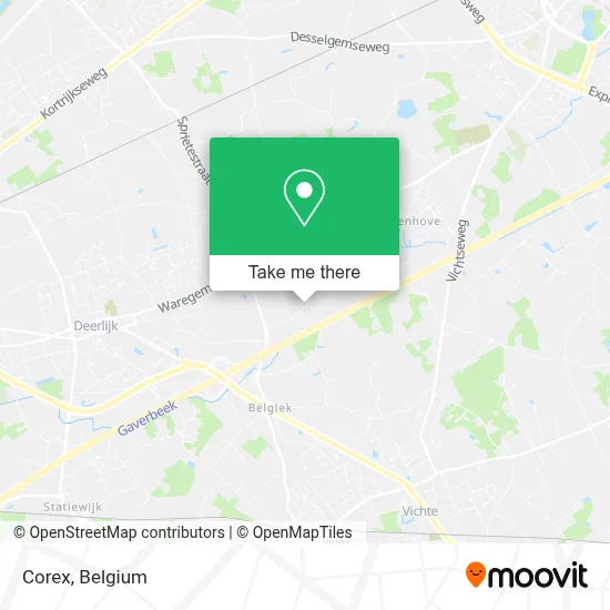 Corex map