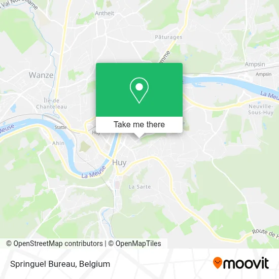 Springuel Bureau map
