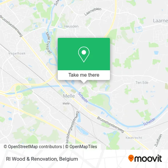Rl Wood & Renovation map