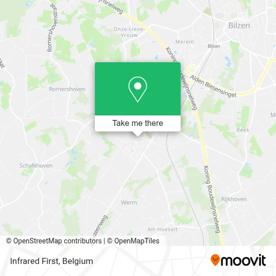 Infrared First map