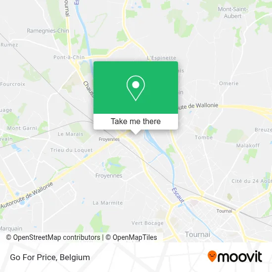 Go For Price map