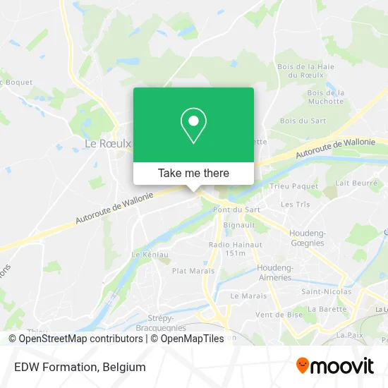 EDW Formation map