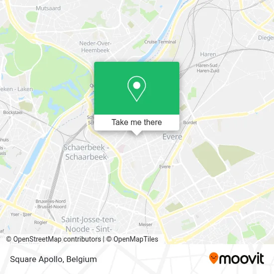Square Apollo map