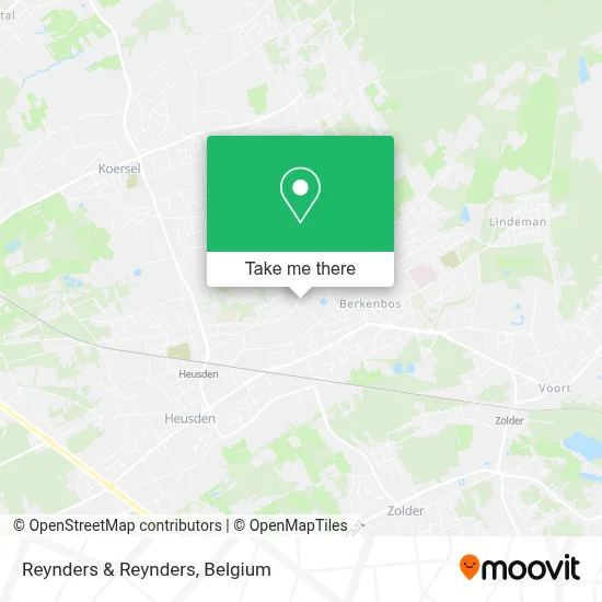 Reynders & Reynders map