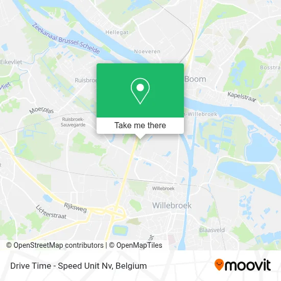 Drive Time - Speed Unit Nv map