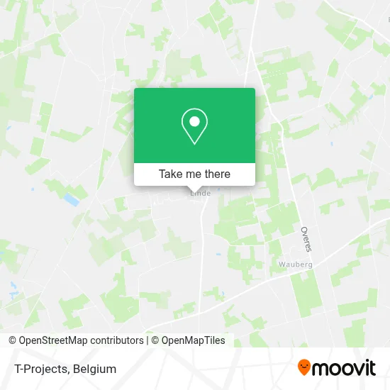 T-Projects map