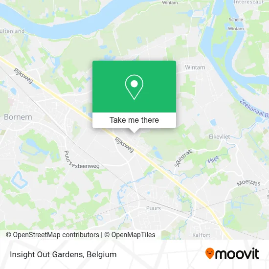 Insight Out Gardens map