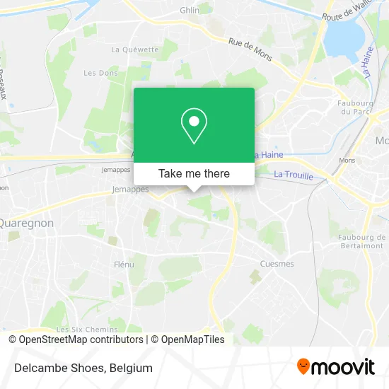 Delcambe Shoes map