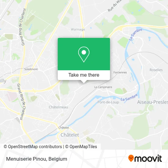 Menuiserie Pinou map