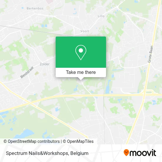 Spectrum Nails&Workshops map