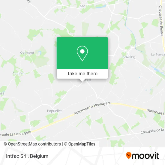 Intfac Srl. map