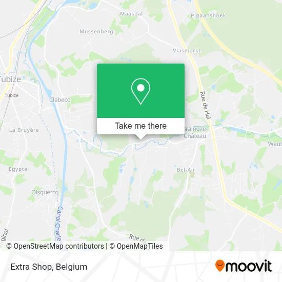 Extra Shop map
