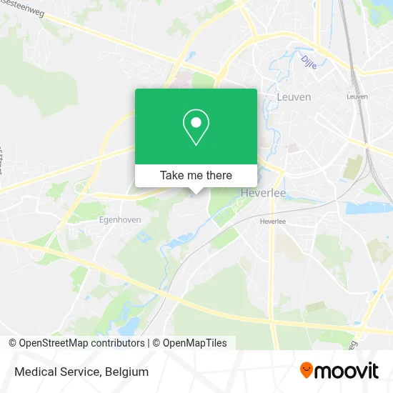 Medical Service map