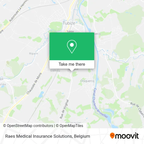 Raes Medical Insurance Solutions map