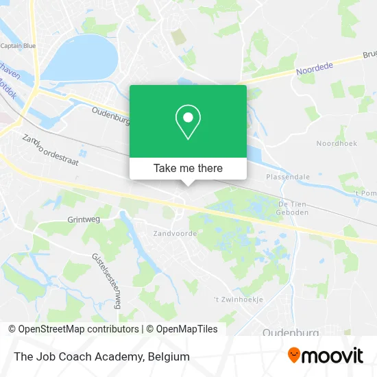 The Job Coach Academy map