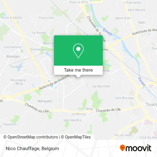 Nico Chauffage map