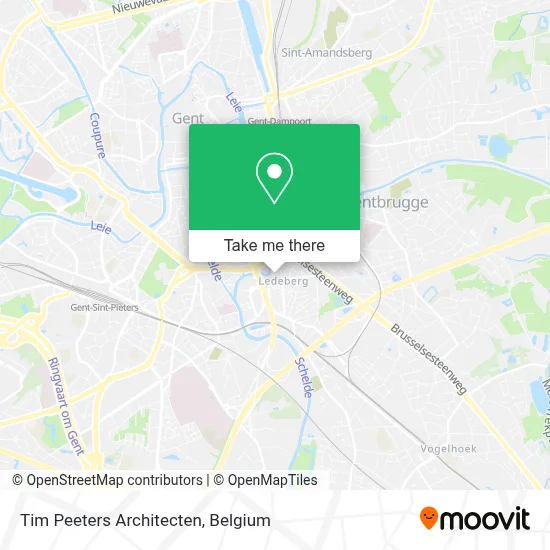 Tim Peeters Architecten map