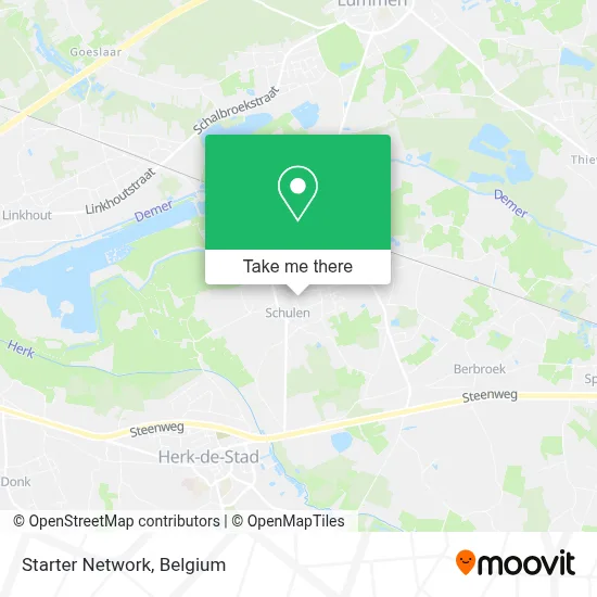 Starter Network map