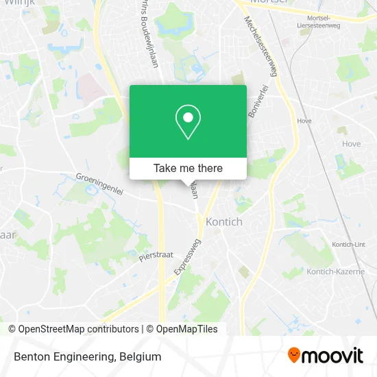 Benton Engineering map
