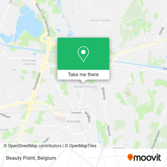 Beauty Point map
