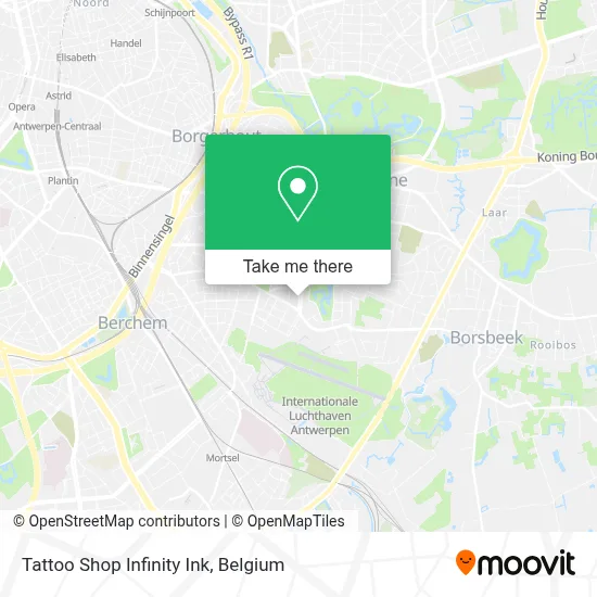 Tattoo Shop     Infinity Ink map