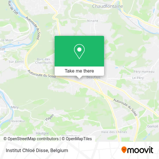 Institut Chloé Disse map