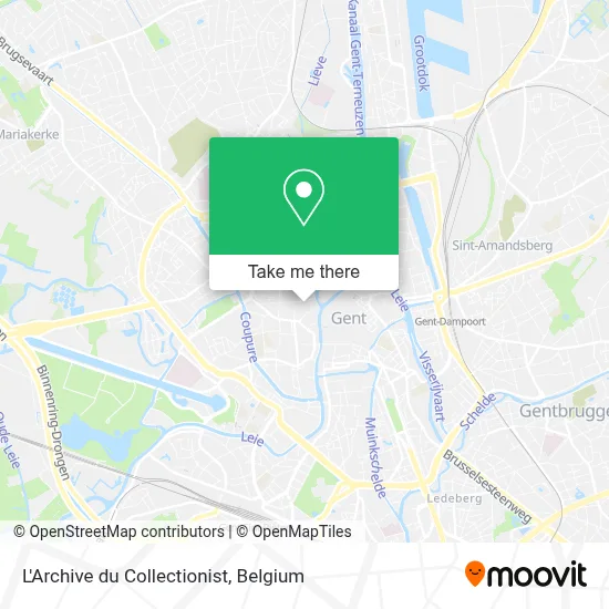 L'Archive du Collectionist map