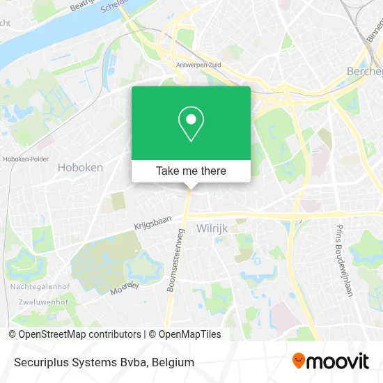 Securiplus Systems Bvba map