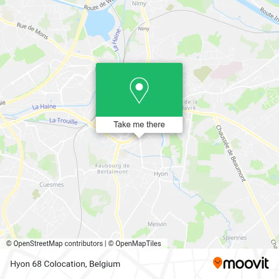 Hyon 68 Colocation map