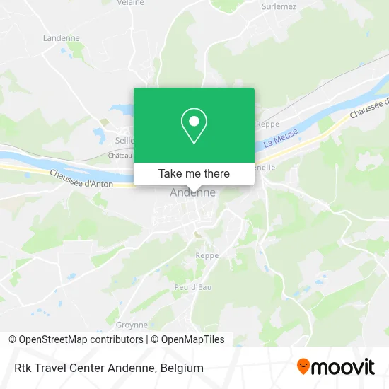 Rtk Travel Center Andenne plan