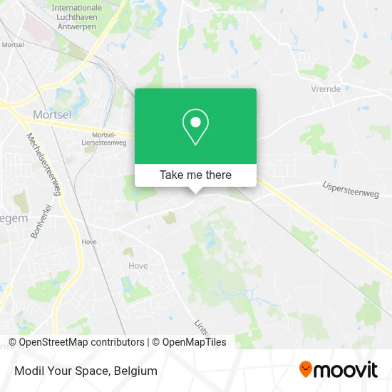 Modil Your Space map
