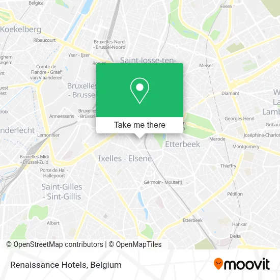 Renaissance Hotels map