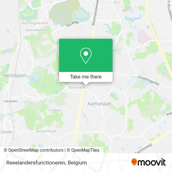 Reeelandersfunctioneren plan