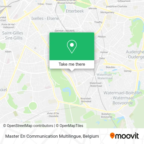 Master En Communication Multilingue plan