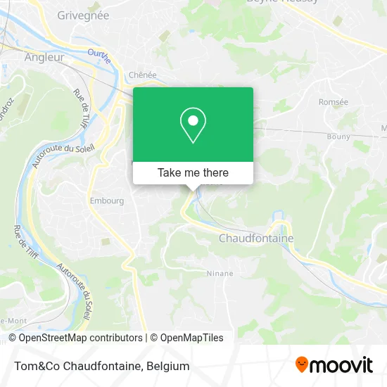 Tom&Co Chaudfontaine map