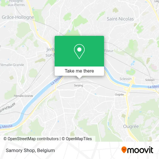 Samory Shop map