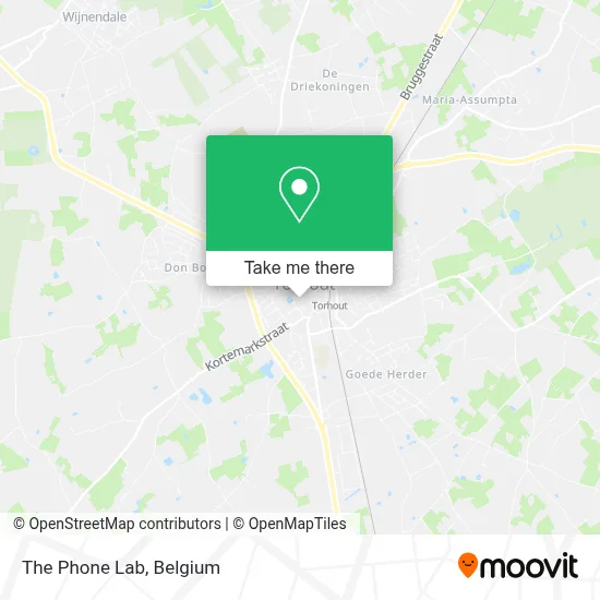 The Phone Lab map
