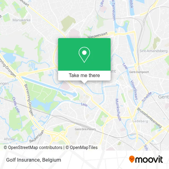 Golf Insurance map