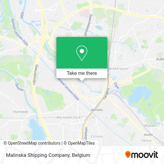 Malinska Shipping Company map