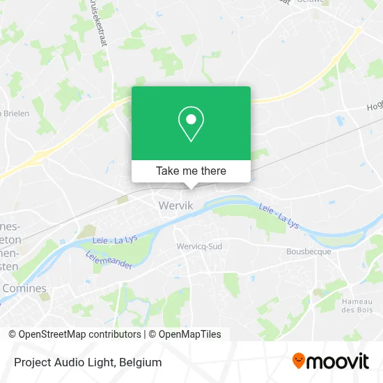 Project Audio Light map