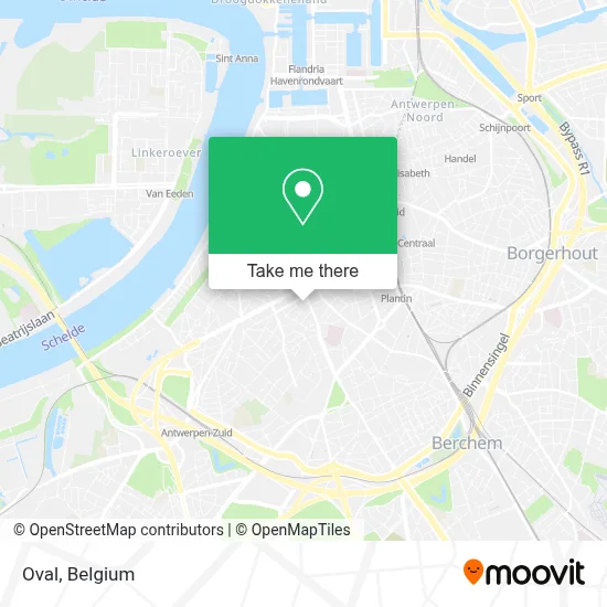 Oval map
