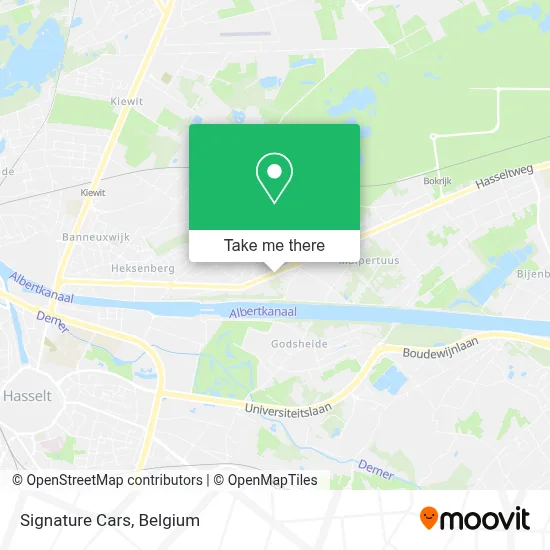 Signature Cars map