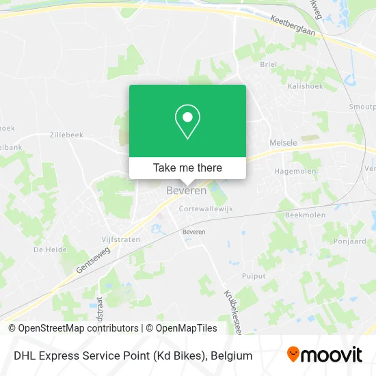 DHL Express Service Point (Kd Bikes) map