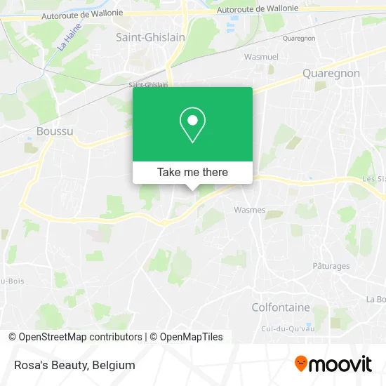 Rosa's Beauty map