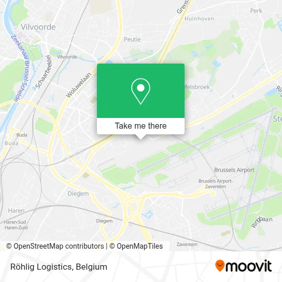 Röhlig Logistics map