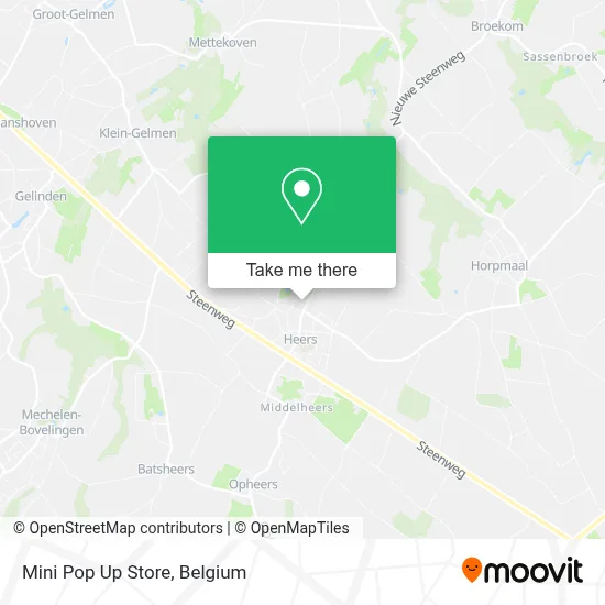 Mini Pop Up Store map