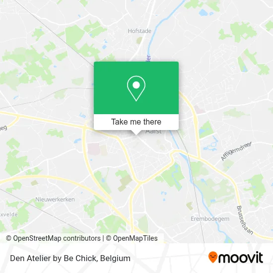 Den Atelier by Be Chick map