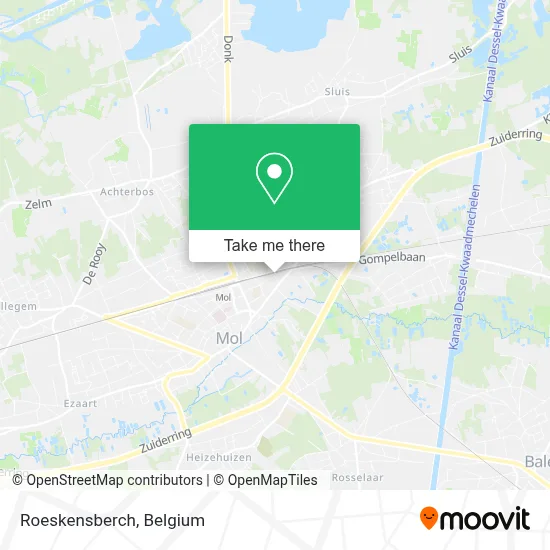 Roeskensberch map
