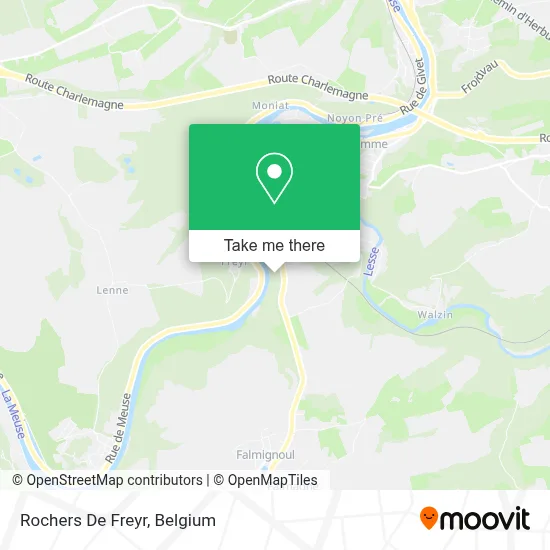 Rochers De Freyr plan